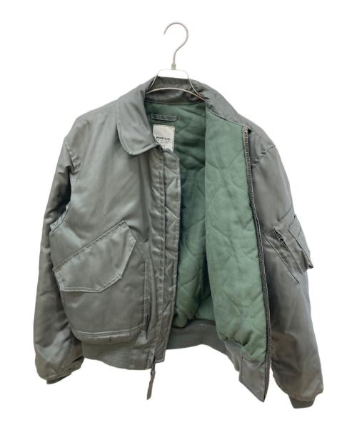 US ARMY（ユーエスアーミー）US ARMY (ユーエスアーミー) フライトジャケット カーキ サイズ:Mの古着・服飾アイテム