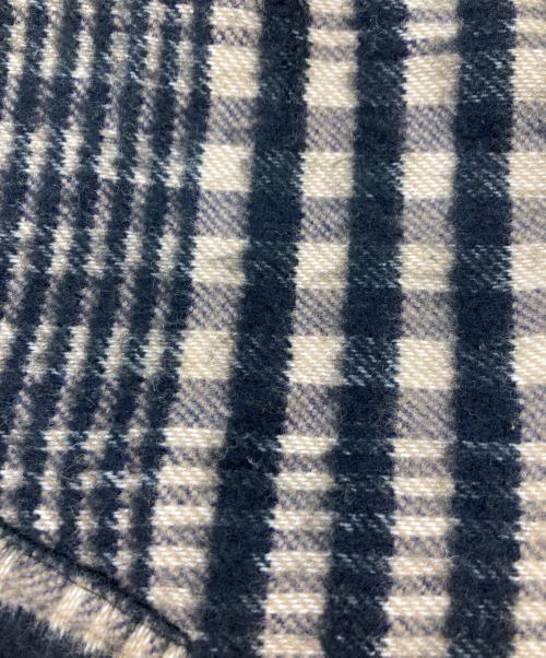 Vivienne Westwood RED LABEL（ヴィヴィアンウエストウッドレッドレーベル）Vivienne Westwood RED LABEL (ヴィヴィアンウエストウッドレッドレーベル) ブランケットチェック変形ケープコート ベージュ×ブラック サイズ:Mの古着・服飾アイテム