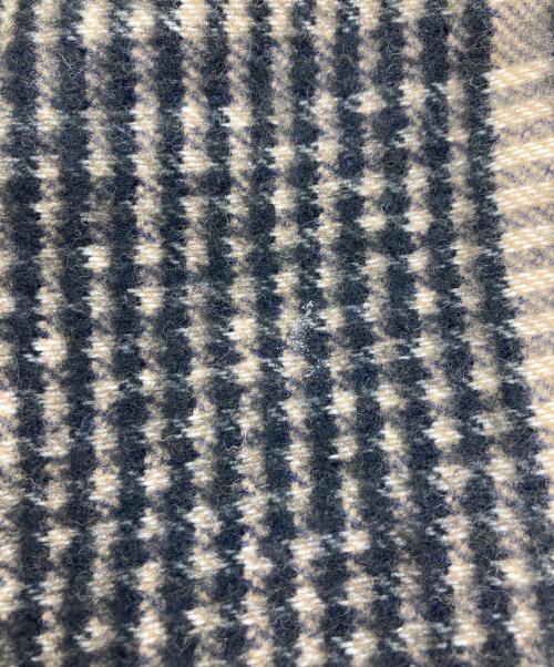 Vivienne Westwood RED LABEL（ヴィヴィアンウエストウッドレッドレーベル）Vivienne Westwood RED LABEL (ヴィヴィアンウエストウッドレッドレーベル) ブランケットチェック変形ケープコート ベージュ×ブラック サイズ:Mの古着・服飾アイテム