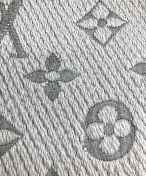 LOUIS VUITTON（ルイ ヴィトン）LOUIS VUITTON (ルイ ヴィトン) エシャルプ・ロゴマニア ライトグレーの古着・服飾アイテム