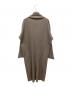 PLEATS PLEASE (プリーツプリーズ) マイクロバーズアイハイネックワンピース ブラウン サイズ:不明：17000円