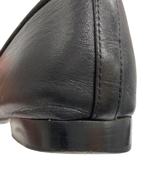 CHANEL（シャネル）CHANEL (シャネル) ココマークキャップトゥバレエシューズ ブラック サイズ:35Cの古着・服飾アイテム