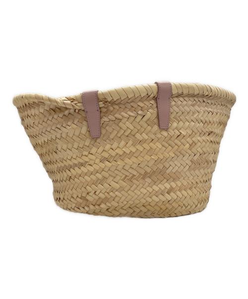 CELINE（セリーヌ）CELINE (セリーヌ) トリオンフパニエティーン/カゴバッグ ベージュの古着・服飾アイテム