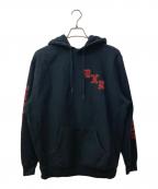 BORN X RAISEDボーン レイズド）の古着「プリントパーカー」｜ブラック