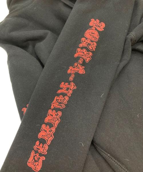 BORN X RAISED（ボーン レイズド）BORN X RAISED (ボーン レイズド) プリントパーカー ブラック サイズ:Mの古着・服飾アイテム