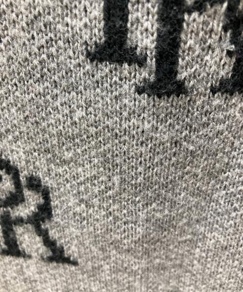 PHATRNK（ファットランク）phatrnk (ファットランク) PRロゴニット グレー サイズ:Lの古着・服飾アイテム