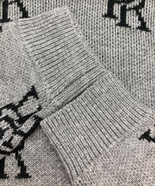 PHATRNK（ファットランク）phatrnk (ファットランク) PRロゴニット グレー サイズ:Lの古着・服飾アイテム