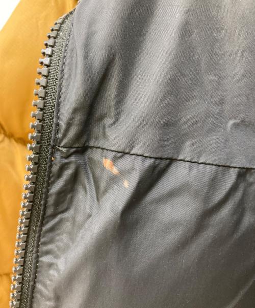 THE NORTH FACE（ザ ノース フェイス）THE NORTH FACE (ザ ノース フェイス) Short NUPTSE JACKET/ダウンジャケット ブラウン×ブラック サイズ:Mの古着・服飾アイテム