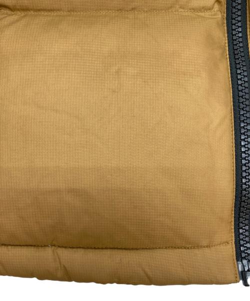 THE NORTH FACE（ザ ノース フェイス）THE NORTH FACE (ザ ノース フェイス) Short NUPTSE JACKET/ダウンジャケット ブラウン×ブラック サイズ:Mの古着・服飾アイテム