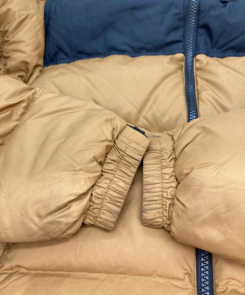 THE NORTH FACE（ザ ノース フェイス）THE NORTH FACE (ザ ノース フェイス) Short NUPTSE JACKET/ダウンジャケット ブラウン×ブラック サイズ:Mの古着・服飾アイテム