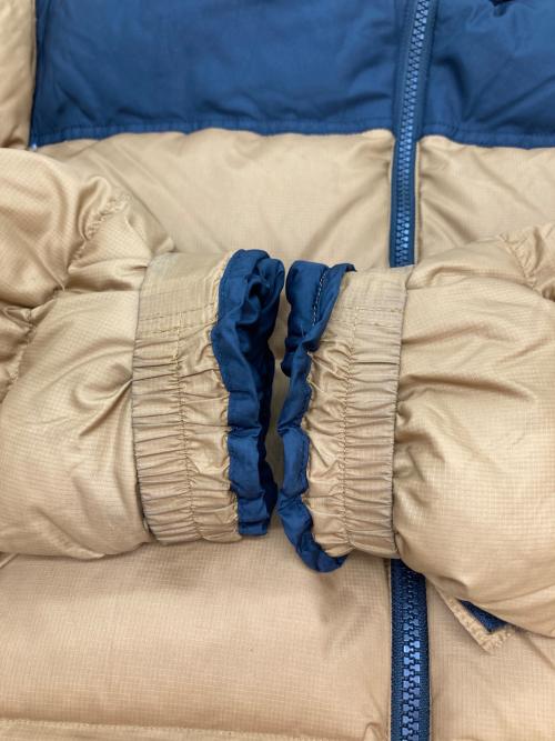 THE NORTH FACE（ザ ノース フェイス）THE NORTH FACE (ザ ノース フェイス) Short NUPTSE JACKET/ダウンジャケット ブラウン×ブラック サイズ:Mの古着・服飾アイテム