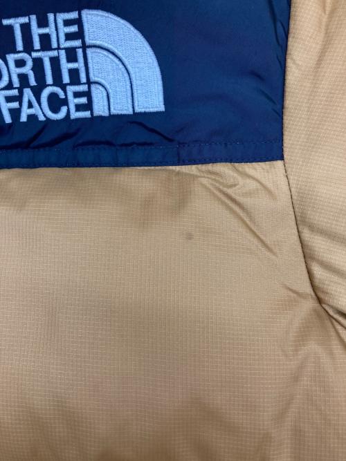 THE NORTH FACE（ザ ノース フェイス）THE NORTH FACE (ザ ノース フェイス) Short NUPTSE JACKET/ダウンジャケット ブラウン×ブラック サイズ:Mの古着・服飾アイテム