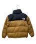 THE NORTH FACE (ザ ノース フェイス) Short NUPTSE JACKET/ダウンジャケット ブラウン×ブラック サイズ:M：18000円