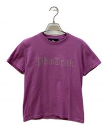 PHATRNK（ファットランク）の古着「ラインストーンTシャツ」｜パープル