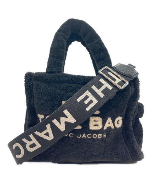 MARC JACOBS（マークジェイコブズ）MARC JACOBS (マークジェイコブス) 2WAYパイル地ショルダーバッグ ブラックの古着・服飾アイテム