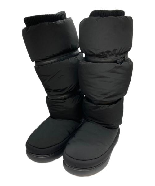 UGG（アグ）UGG (アグ) パフアッパージップデザインブーツ ブラック サイズ:22cmの古着・服飾アイテム