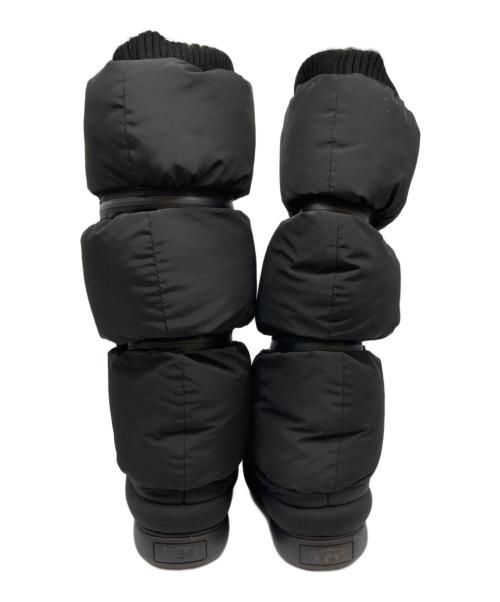 UGG（アグ）UGG (アグ) パフアッパージップデザインブーツ ブラック サイズ:22cmの古着・服飾アイテム
