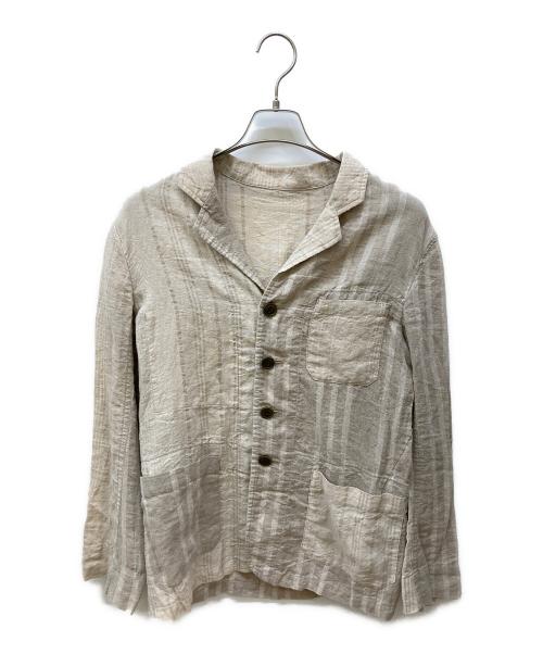 genten（ゲンテン）genten (ゲンテン) ジャケット ベージュ サイズ:Mの古着・服飾アイテム