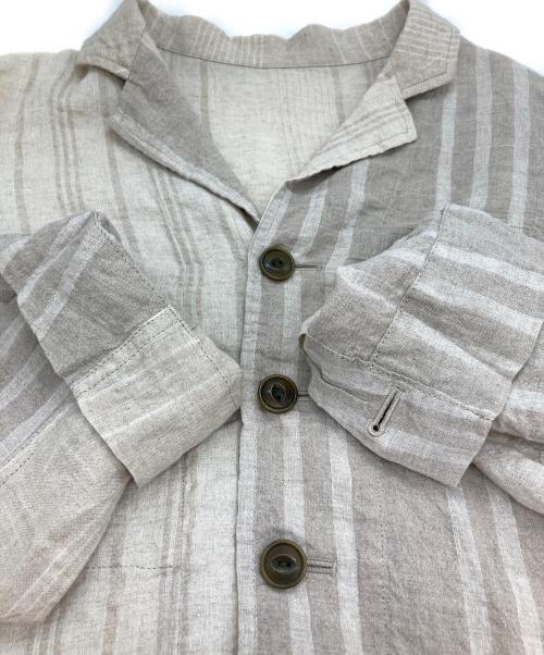 genten（ゲンテン）genten (ゲンテン) ジャケット ベージュ サイズ:Mの古着・服飾アイテム