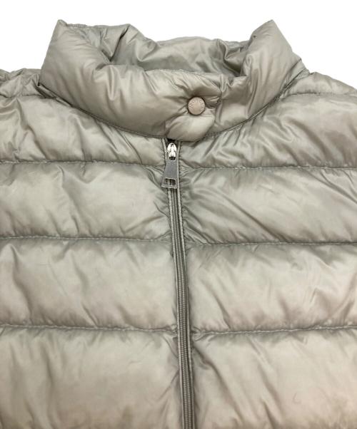 MONCLER（モンクレール）MONCLER (モンクレール) ダウンジャケット ライトグレー サイズ:5の古着・服飾アイテム