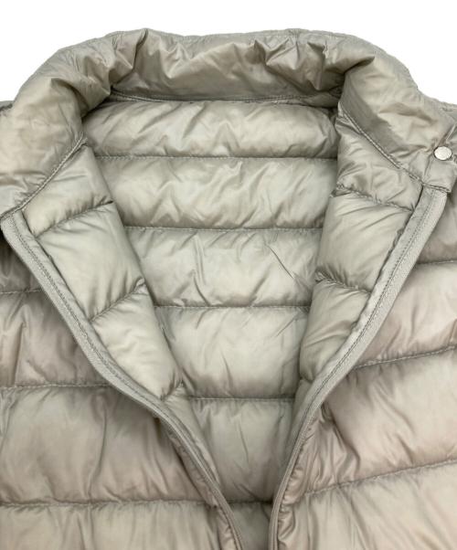 MONCLER（モンクレール）MONCLER (モンクレール) ダウンジャケット ライトグレー サイズ:5の古着・服飾アイテム