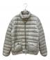 MONCLER（モンクレール）の古着「ダウンジャケット」｜ライトグレー