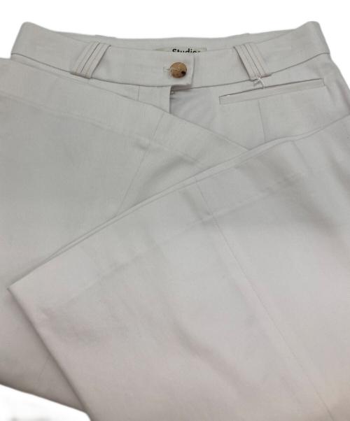 Acne studios（アクネ ストゥディオズ）Acne studios (アクネ ストゥディオス) Tagino Shorts ホワイト サイズ:SIZE 34の古着・服飾アイテム