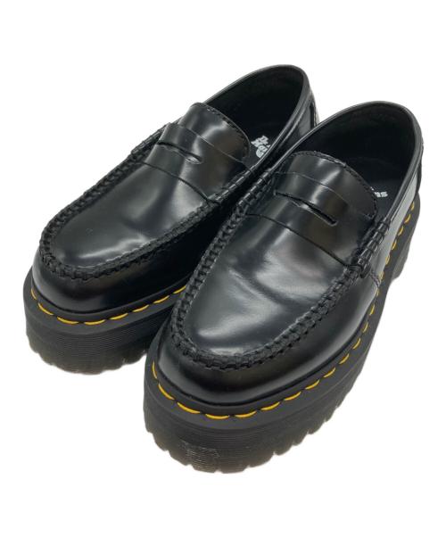 Dr.Martens（ドクターマーチン）Dr.Martens (ドクターマーチン) PENTON QUAD/チャンキーソールローファー ブラック サイズ:	SIZE 3の古着・服飾アイテム