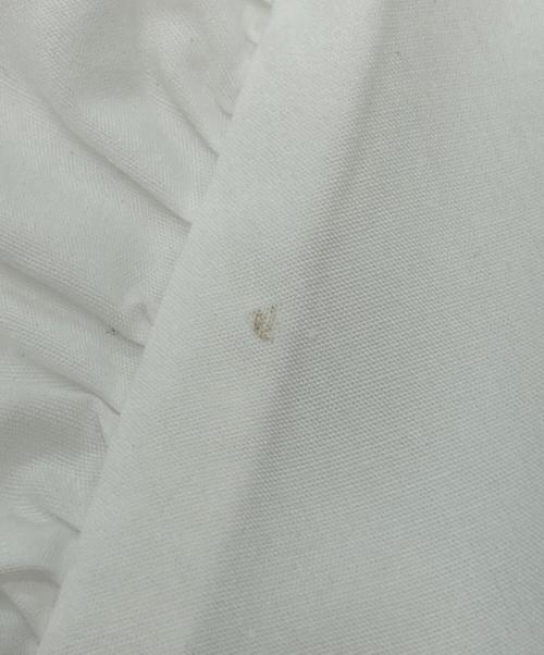 Cen.（セン）Cen. (セン) サイドフリルシャツ ホワイト サイズ:Freeの古着・服飾アイテム