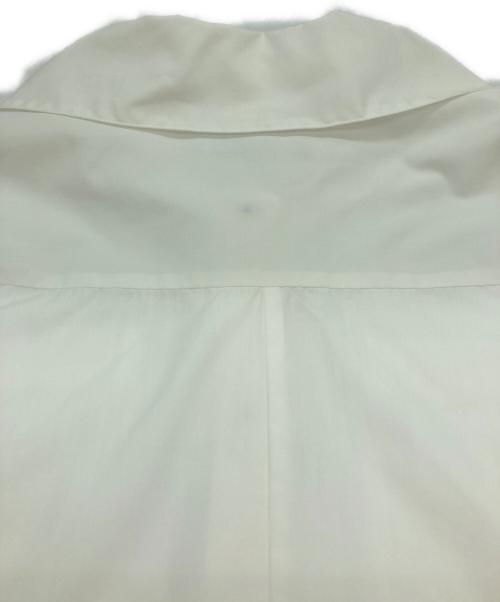 Cen.（セン）Cen. (セン) サイドフリルシャツ ホワイト サイズ:Freeの古着・服飾アイテム