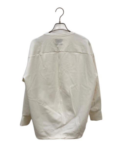 S.ESSENTIALS（エス エッセンシャルズ）S.ESSENTIALS (エス エッセンシャルズ) スウェット ホワイト サイズ:38の古着・服飾アイテム