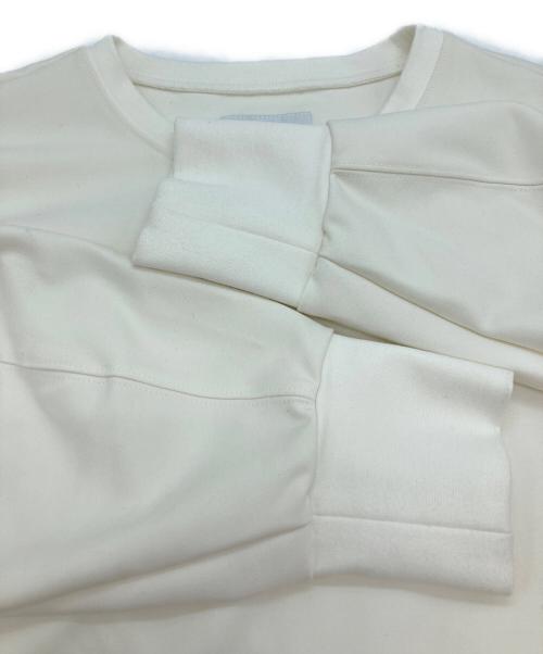 S.ESSENTIALS（エス エッセンシャルズ）S.ESSENTIALS (エス エッセンシャルズ) スウェット ホワイト サイズ:38の古着・服飾アイテム