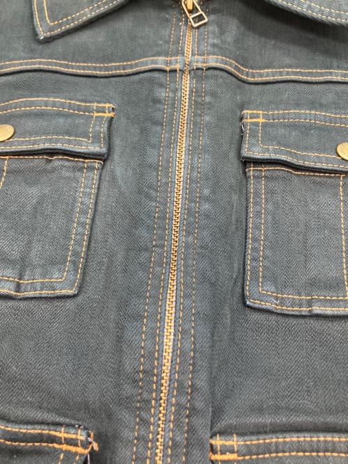 hysterics（ヒステリックス）Hysterics (ヒステリックス) ジップデニムジャケット ネイビー サイズ:不明の古着・服飾アイテム