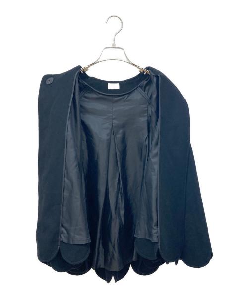 cygne（シーニュ）cygne (シーニュ) カシミヤブレンドジャケット ブラックの古着・服飾アイテム