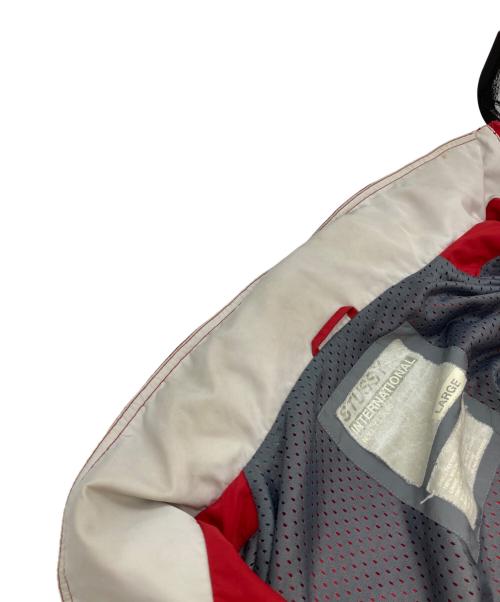 stussy（ステューシー）stussy (ステューシー) ナイロンジャケット レッド サイズ:Ⅼの古着・服飾アイテム