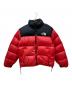 THE NORTH FACE（ザ ノース フェイス）の古着「90's ヌプシダウンジャケット」｜レッド