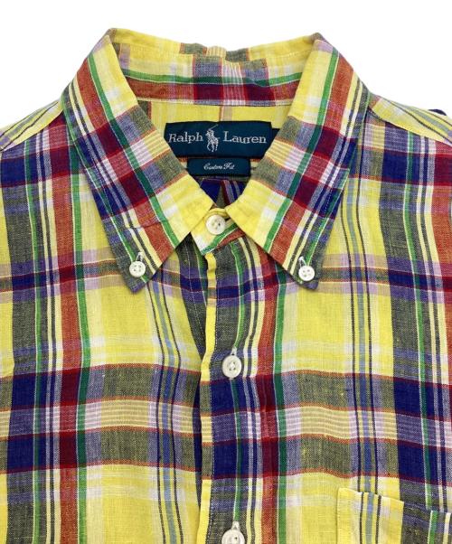 RALPH LAUREN（ラルフローレン）RALPH LAUREN (ラルフローレン) リネンシャツ マルチカラー サイズ:Lの古着・服飾アイテム