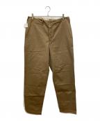 SCYEBASICSサイベーシックス）の古着「テーパードチノパン」｜ブラウン