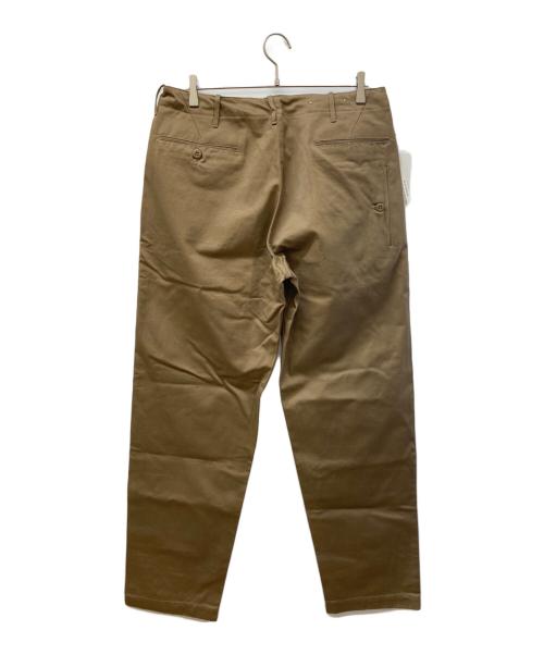 SCYEBASICS（サイベーシックス）SCYEBASICS (サイベーシックス) テーパードチノパン ブラウン サイズ:31の古着・服飾アイテム