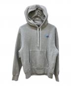 NIKEナイキ）の古着「AIR MOJI HOODIE」｜ライトグレー