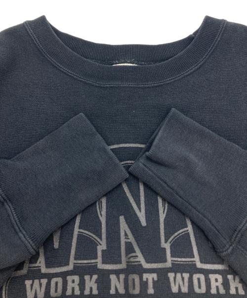 Champion（チャンピオン）Champion (チャンピオン) WNW 同色プリントスウェット ブラック サイズ:Mの古着・服飾アイテム