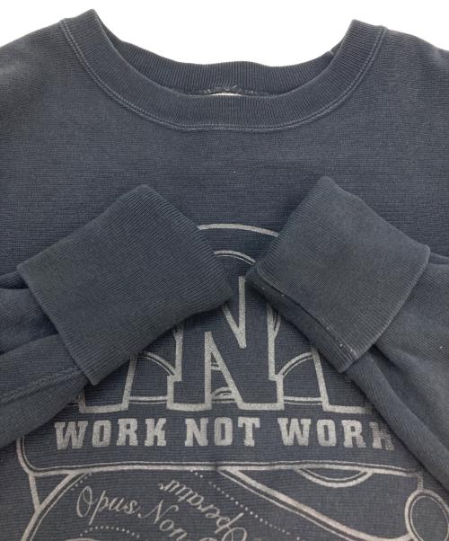 Champion（チャンピオン）Champion (チャンピオン) WNW 同色プリントスウェット ブラック サイズ:Mの古着・服飾アイテム