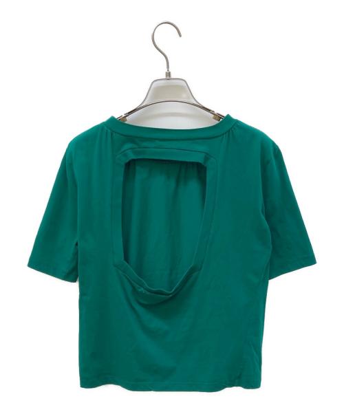 MM6 Maison Margiela（エムエムシックスメゾンマルジェラ）MM6 Maison Margiela (エムエムシックスメゾンマルジェラ) カットソー グリーン サイズ:Mの古着・服飾アイテム