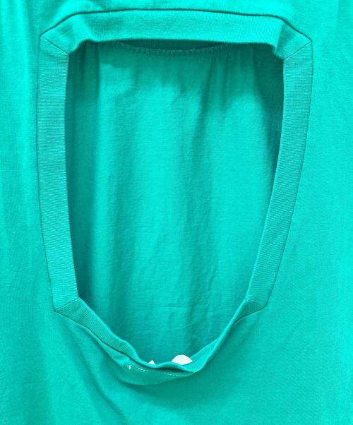 MM6 Maison Margiela（エムエムシックスメゾンマルジェラ）MM6 Maison Margiela (エムエムシックスメゾンマルジェラ) カットソー グリーン サイズ:Mの古着・服飾アイテム