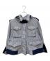 sacai（サカイ）の古着「ミリタリージャケット」｜ホワイト×ネイビー