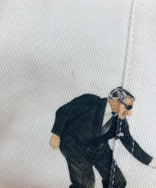 CASABLANCA（カサブランカ）CASABLANCA (カサブランカ) ドッグプリントボアブルゾン ホワイト サイズ:Sの古着・服飾アイテム