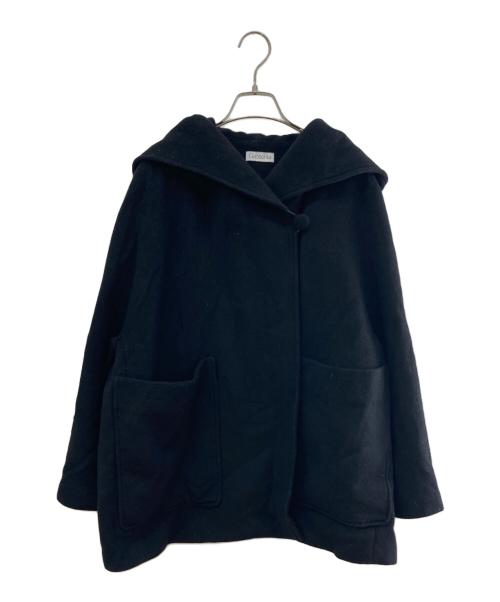 Gypsohila（ジプソフィア）Gypsohila (ジプソフィア) ビッグカラージャケット ブラック サイズ:FREEの古着・服飾アイテム