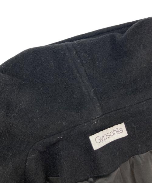 Gypsohila（ジプソフィア）Gypsohila (ジプソフィア) ビッグカラージャケット ブラック サイズ:FREEの古着・服飾アイテム