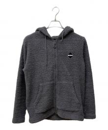 F.C.R.B.（エフシーレアルブリストル）の古着「フリースジップパーカー」｜グレー