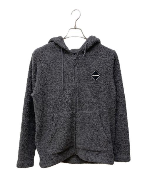 F.C.R.B.（エフシーレアルブリストル）F.C.R.B. (エフシーレアルブリストル) フリースジップパーカー グレー サイズ:Ｓの古着・服飾アイテム